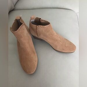 Jack Rogers Suede Ankle Boots